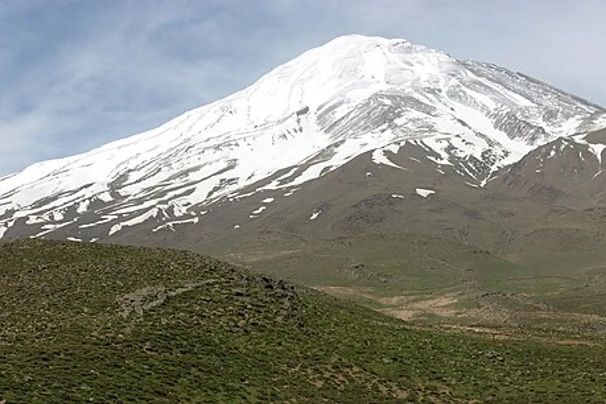Mount Damavand landscape