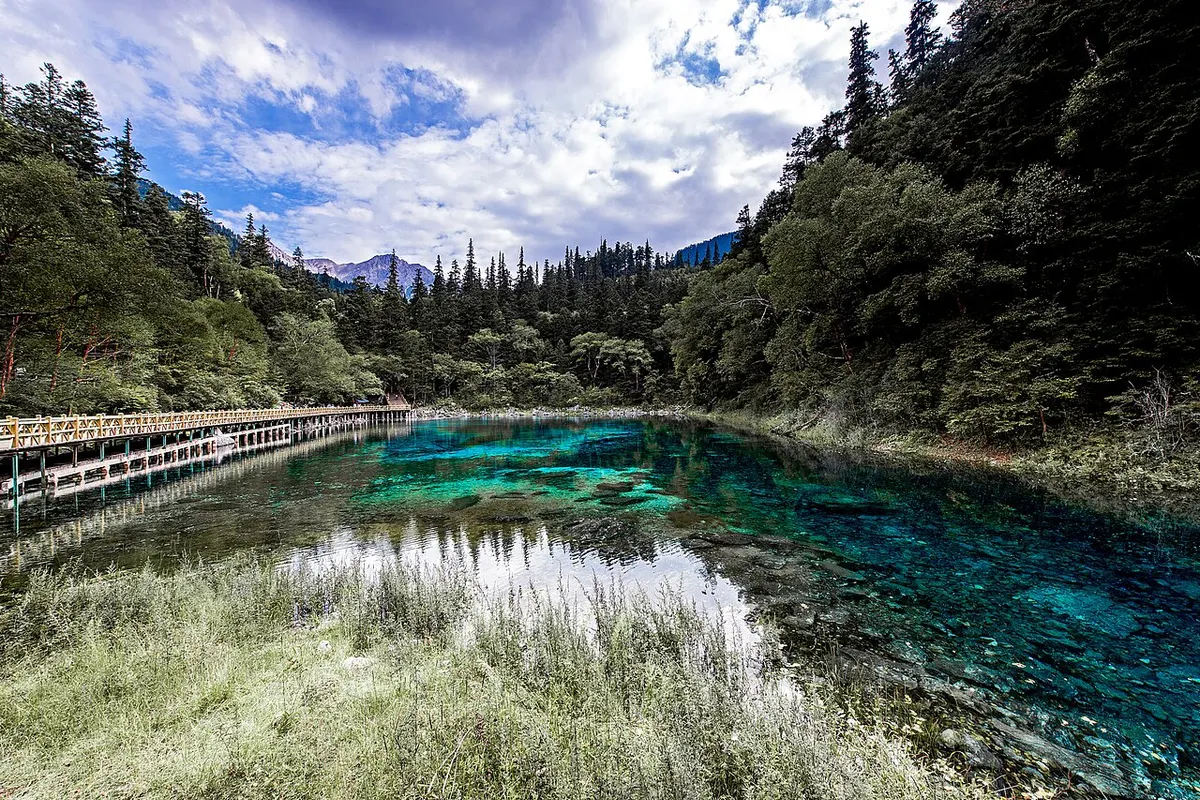 Jiuzhaigou landscape