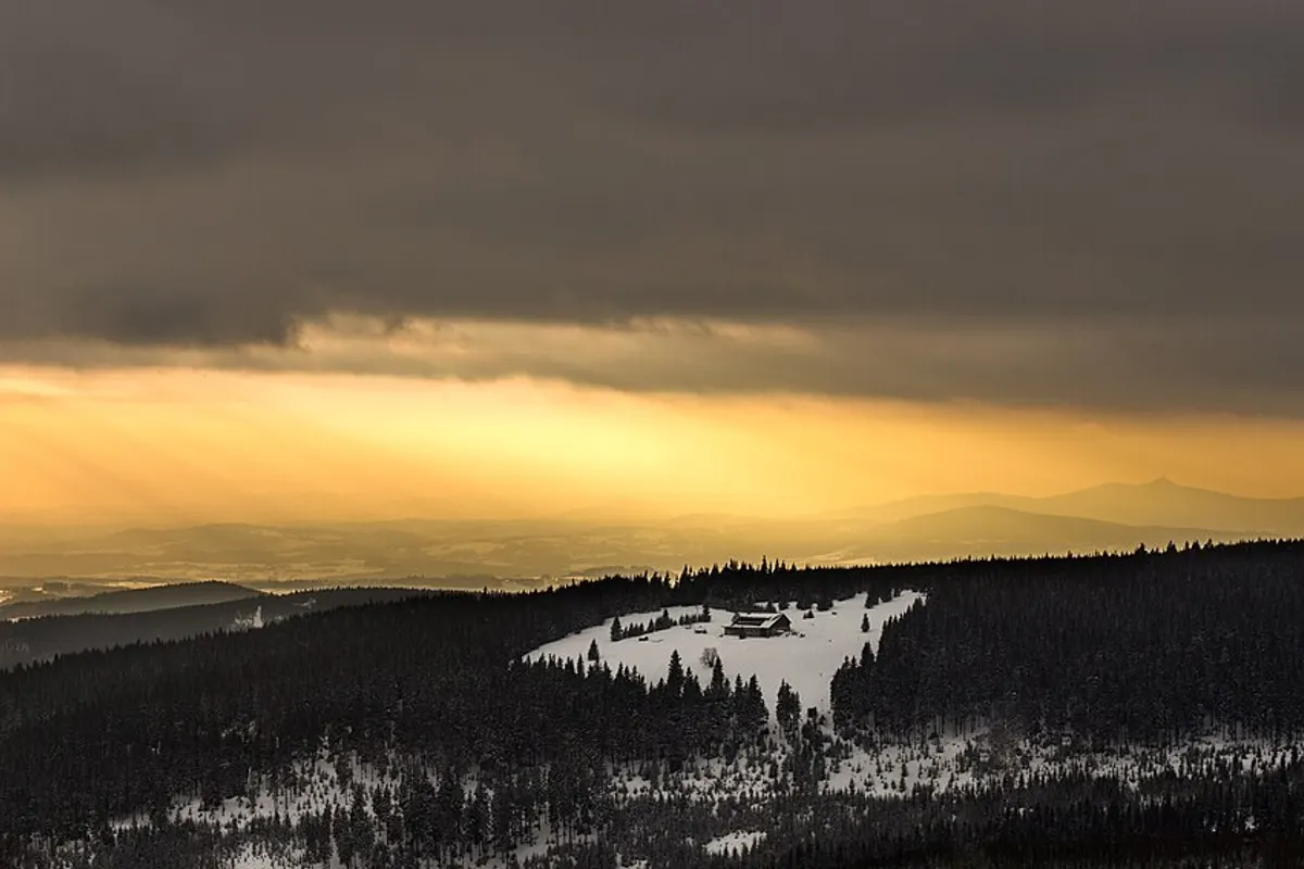 Krkonoše landscape