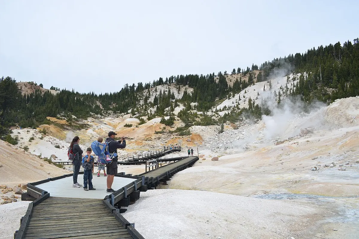 Lassen Volcanic landscape
