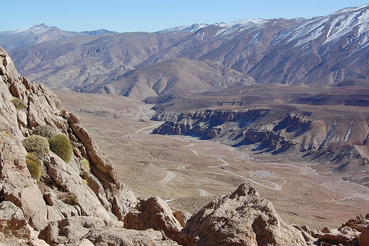 Mgoun Massif landscape