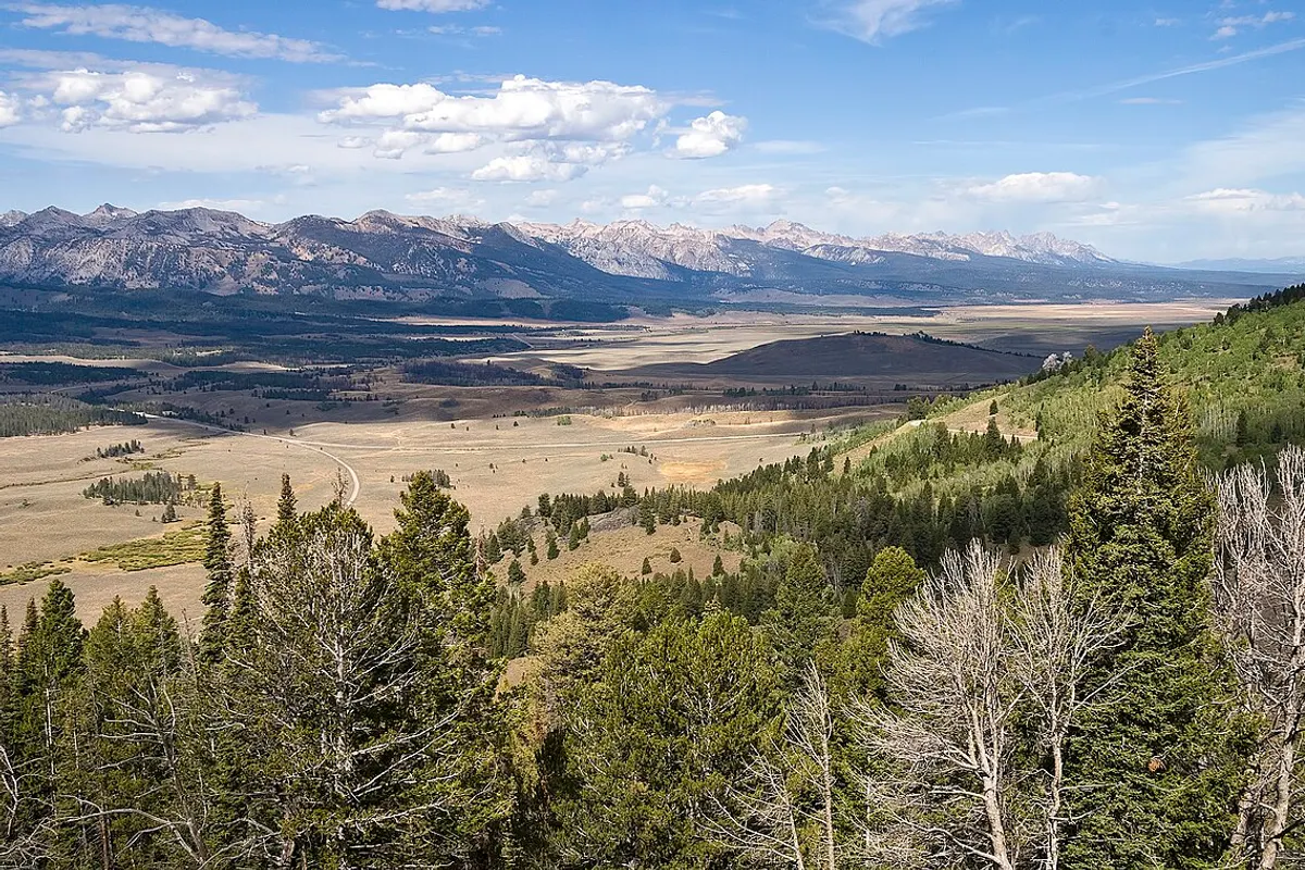 Sawtooth Range landscape