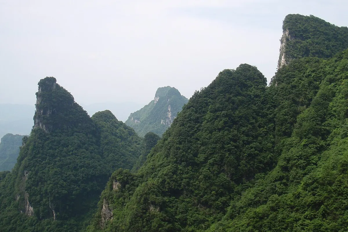 Zhangjiajie landscape
